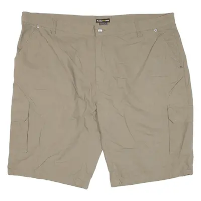ATLAS FOR MEN Mens Cargo Shorts Beige 3XL W48