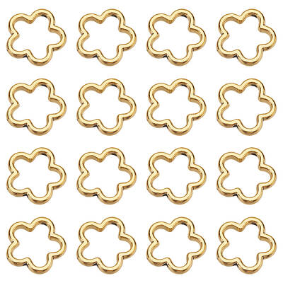 100Pcs Tibetan Style Alloy Bead Frames