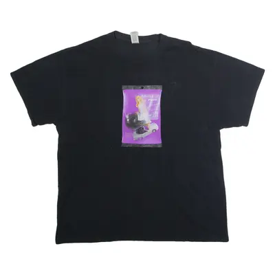 GILDAN Apache 207 Kapitel 1 Mens Band T-Shirt Black Crew Neck XL