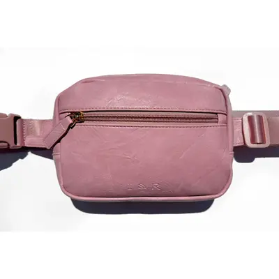 Iris Sophisticated Crossbody Bag -  PU Leather Bag, Zipper Closure and Adjustable Strap (#751) By Iris & Rainbow