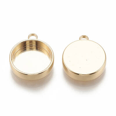 Brass Pendant Cabochon Settings