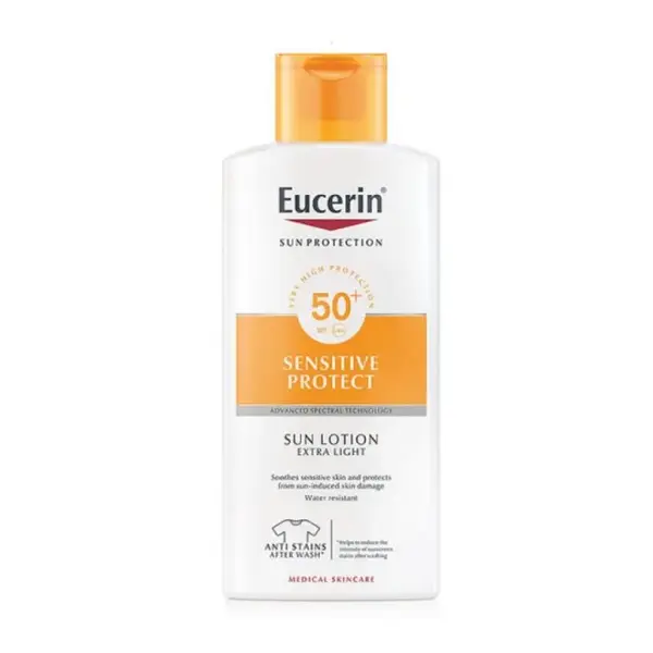Eucerin Sensitive Protect Sun lozione Extra Light SPF50+ 400ml