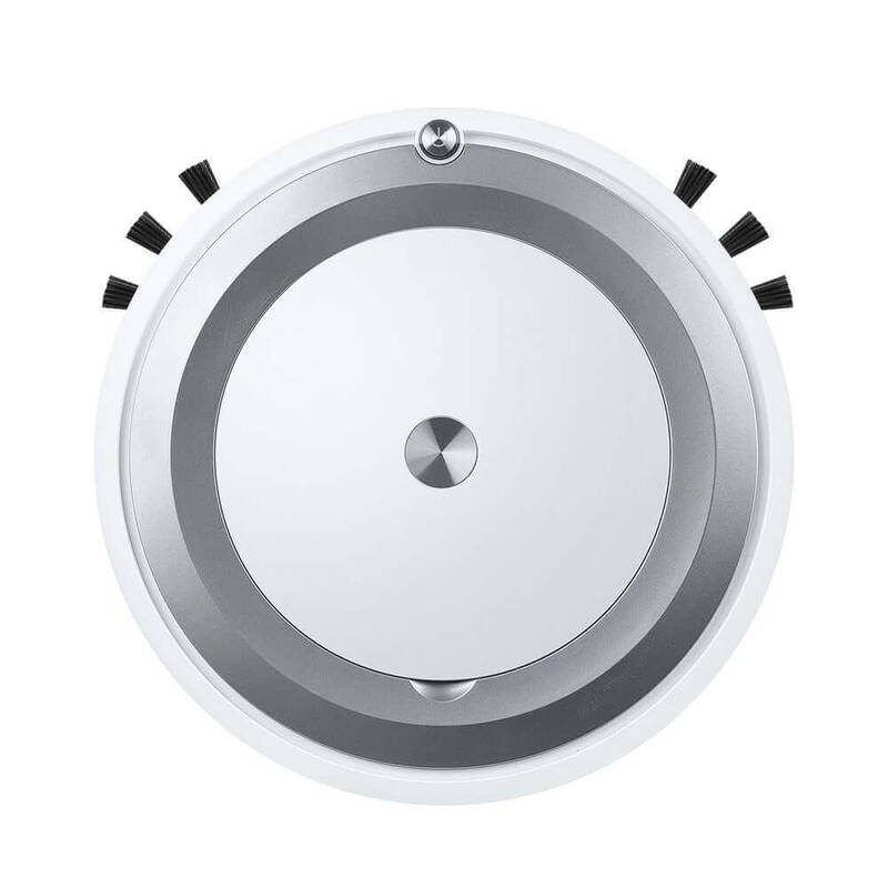 Intelligent Vacuum Cleaner Remote-Controlled By Sweeping Robot App | Color: Silver | Electrical outlet: USB