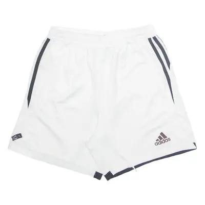 ADIDAS Mens Sports Shorts White XS W26