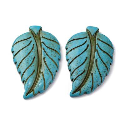 Synthetic Turquoise Big Pendants