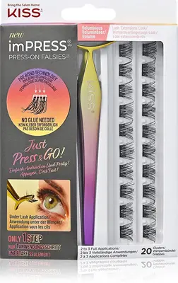 Kiss my face Kit ImPRESS Press on Falsies 02 lashes