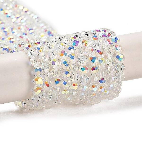 Electroplate Glass Beads Strands