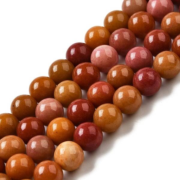 Dyed Natural Malaysia Jade Beads Strands