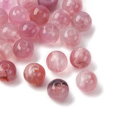 40Pcs Transparent Acrylic Beads