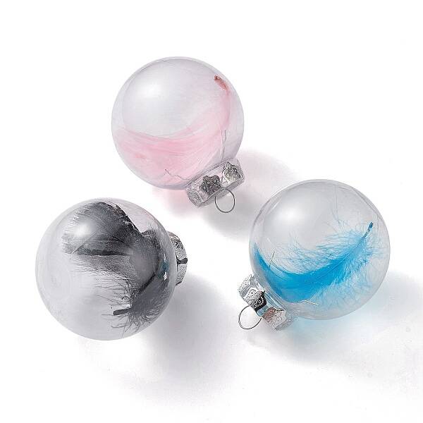 (Defective Closeout Sale: Surface Scratch) Plastic Ball Ornament Decoration