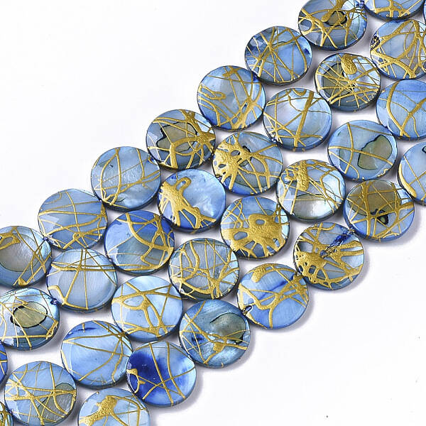 Drawbench Freshwater Shell Beads Strands