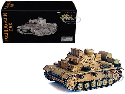 Germany Pz.Kpfw.III Ausf.N DAK Tank 832 \