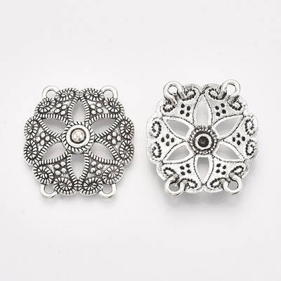 Tibetan Style Alloy Multi Strand Links