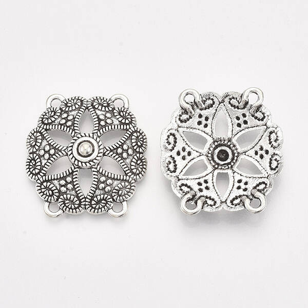 Tibetan Style Alloy Multi Strand Links