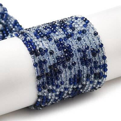 Transparent Glass Beads Strands