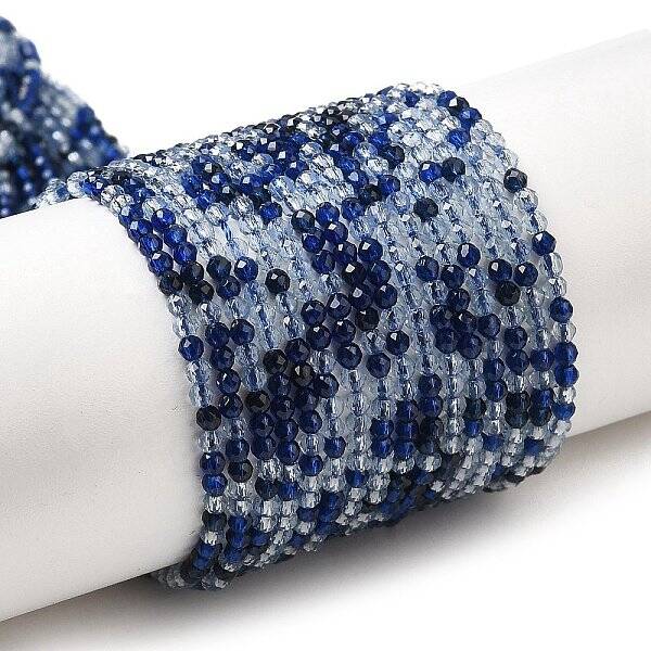 Transparent Glass Beads Strands