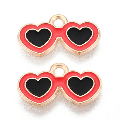 Beach Theme Alloy Enamel Pendants