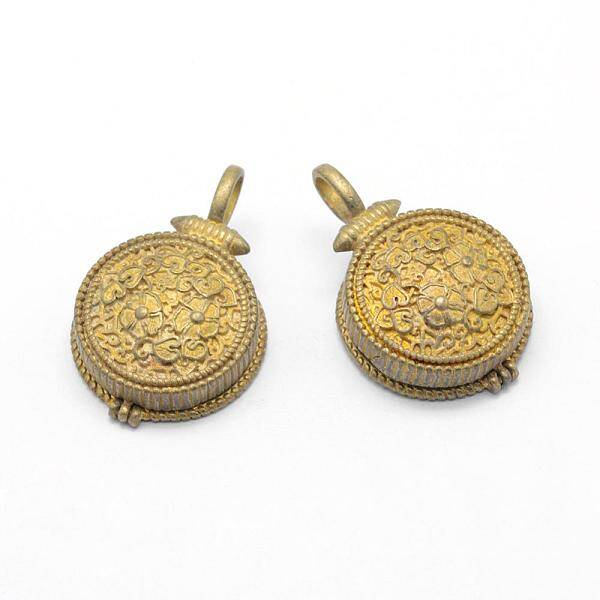 Brass Locket Pendants