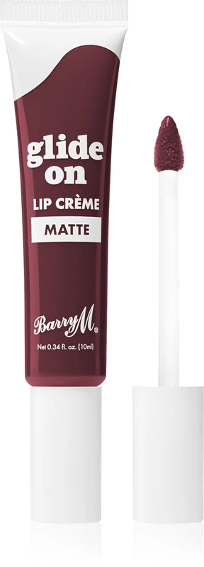 Barry M Glide On Crème Lip Gloss Color Lavish Purple 10ml