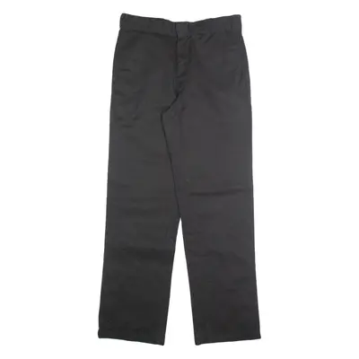 DICKIES Chino Mens Trousers Black Regular Straight W32 L31