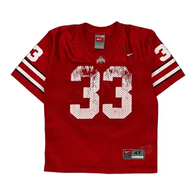 Age 4 Nike Jersey - 2XS Red Polyester
