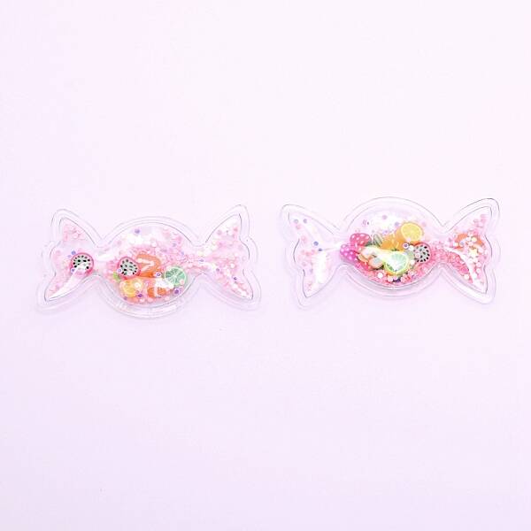 Plastic with Resin and Polymer Clay Accessories