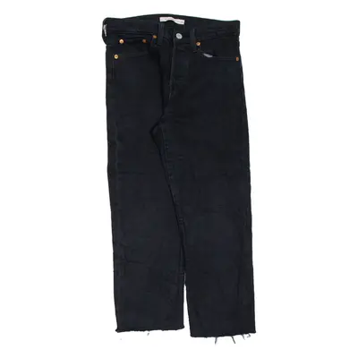 LEVI'S BIG E Womens Jeans Black Regular Straight W25 L22