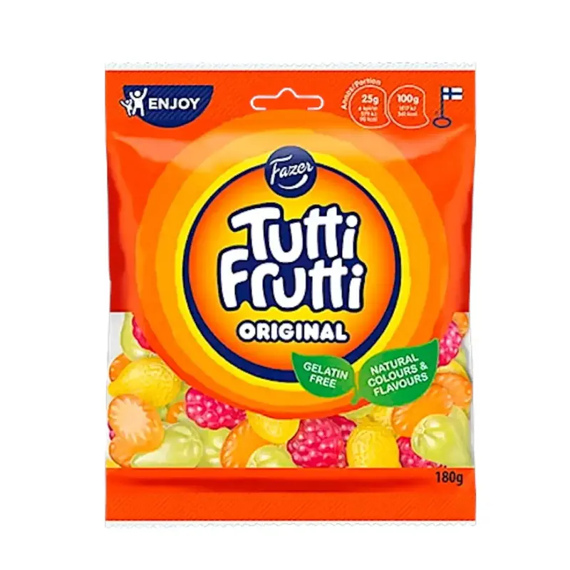 Fazer Tutti Frutti Original - Sweet Chewy Bonbon Candy