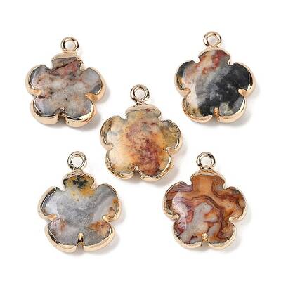 Natural Crazy Agate Pendants