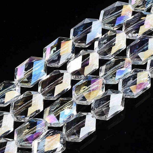 Electroplate Glass Beads Strands