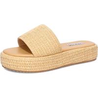 2025 New Platform Sandals for Women Straw Raffia Sandals Women Cute Sandal Wedges for Beach Vacation Comfortable Espadrille P...