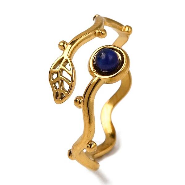 Natural Lapis Lazuli Finger Rings