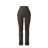 OYV Ribbed Seamless High Waist Straight Leg Leggings