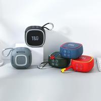 T&G Portable Wireless Speaker, Rechargeable Waterproof Speaker, Compact & Lightweight Speaker Supports TF Cards & USB Interfa...
