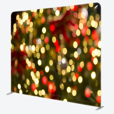 Aperturee Christmas Light Bokeh Square Arch Fabric Backdrop - Aperturee