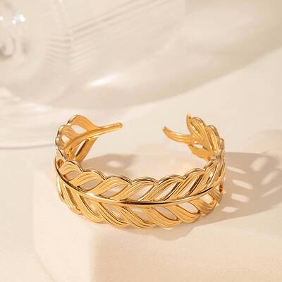 304 Stainless Steel Cuff Bangles for Women