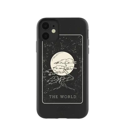 Black The World iPhone 11 Case