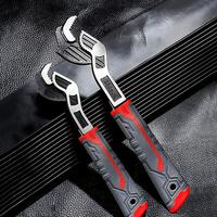 Multipurpose Self-locking Wrench Set, Quick-open Ratchet Grip for Pipes, Plumbing & Repairs, Multi-functional Tool for DIY Gu...