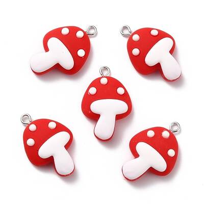 Autumn Theme Resin Pendants
