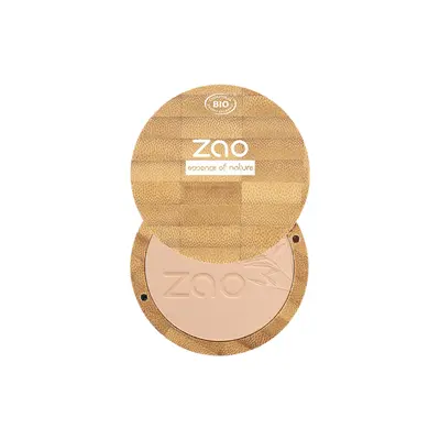 Zao Make Up Compact Powder, 302 Beige Pink (9 G)