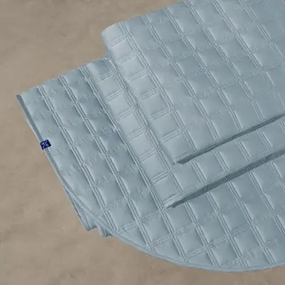 Coverlet Set | Size: Twin/Twin XL | Color: Blue | Touch: Sateen