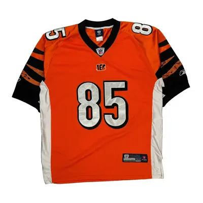Cincinnati Bengals Reebok Nfl Jersey - 2XL Orange Polyester