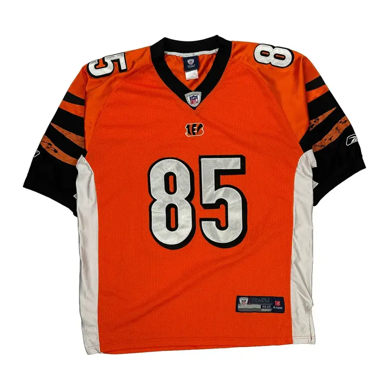 Cincinnati Bengals Reebok Nfl Jersey - 2XL Orange Polyester