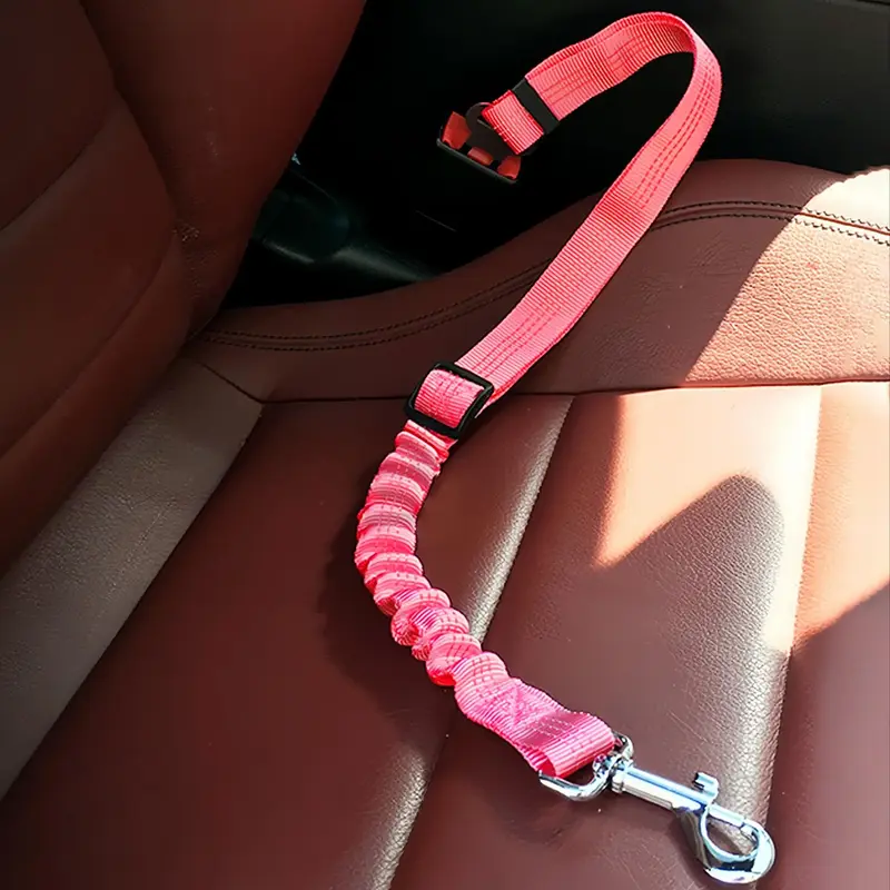 Adjustable Pet Car Seat Belt, Cat Safety Leash, Dog Harnesses Traction Rope for Dogs and Cats, Car Pet Supplies, Summer Gift,...
