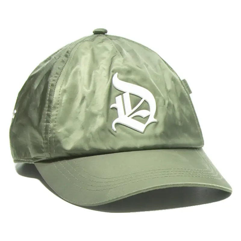 DERBOOKA Mens Baseball Cap Green Nylon M