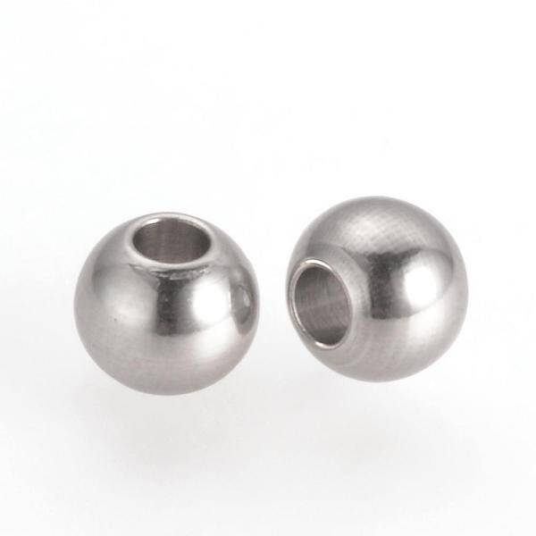 Tarnish Resistant 201 Stainless Steel Spacer Beads