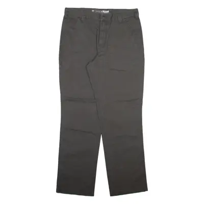 CARHARTT Mens Trousers Grey Relaxed Straight W36 L34