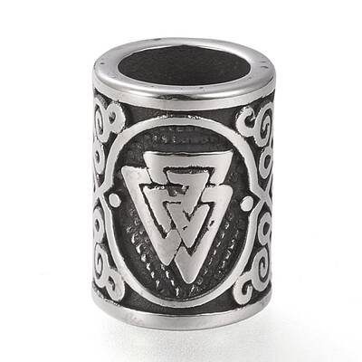 304 Stainless Steel European Beads