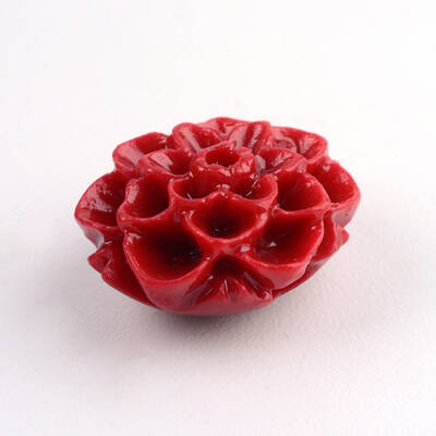 Dyed Synthetic Coral Beads