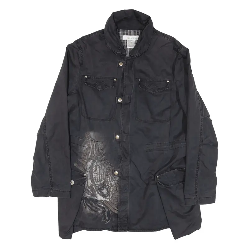 MAX MARA Jacket Black Womens UK 6
